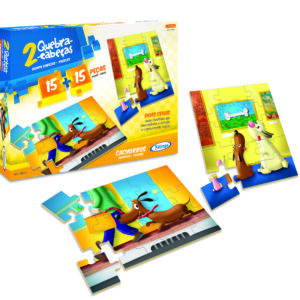 Quebra-Cabeças Filhotes Cachorrinhos