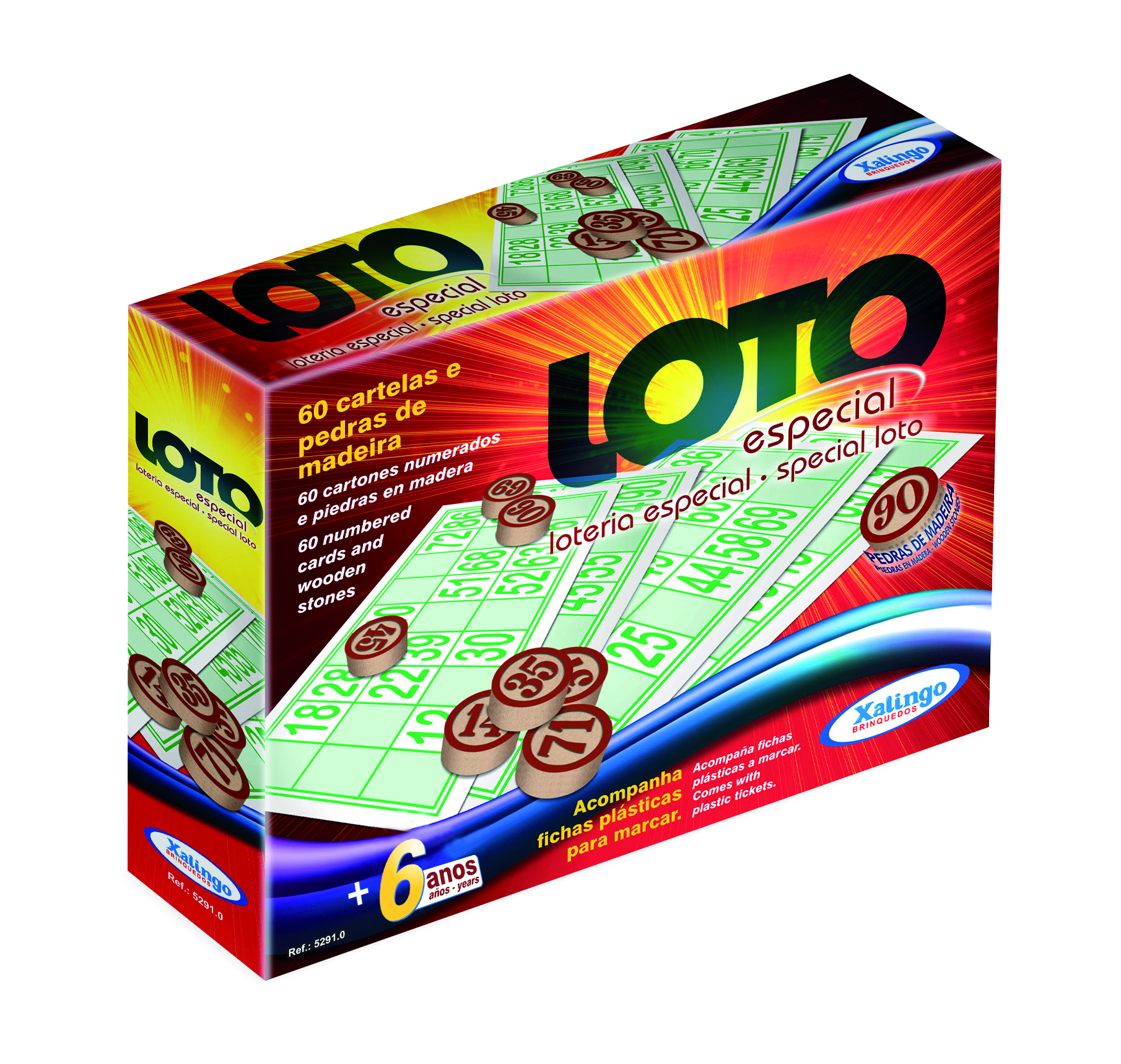 Loto Especial 60 Cartelas