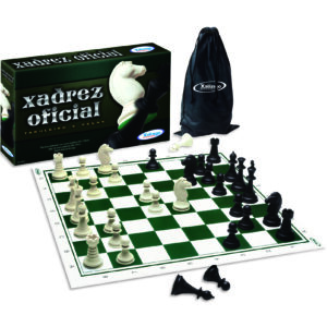 Xadrez Oficial Tabuleiro e Peças
